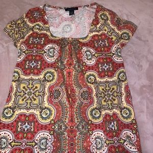 Never worn printed top